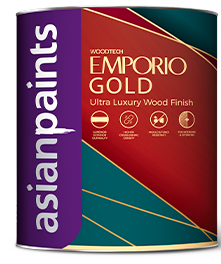 WoodTech Emporio Gold PU White